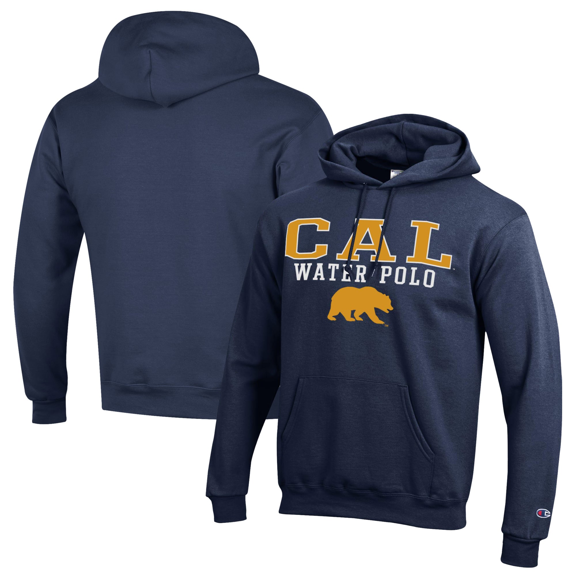 Men's Champion  Navy Cal Bears Powerblend Pullover Hoodie