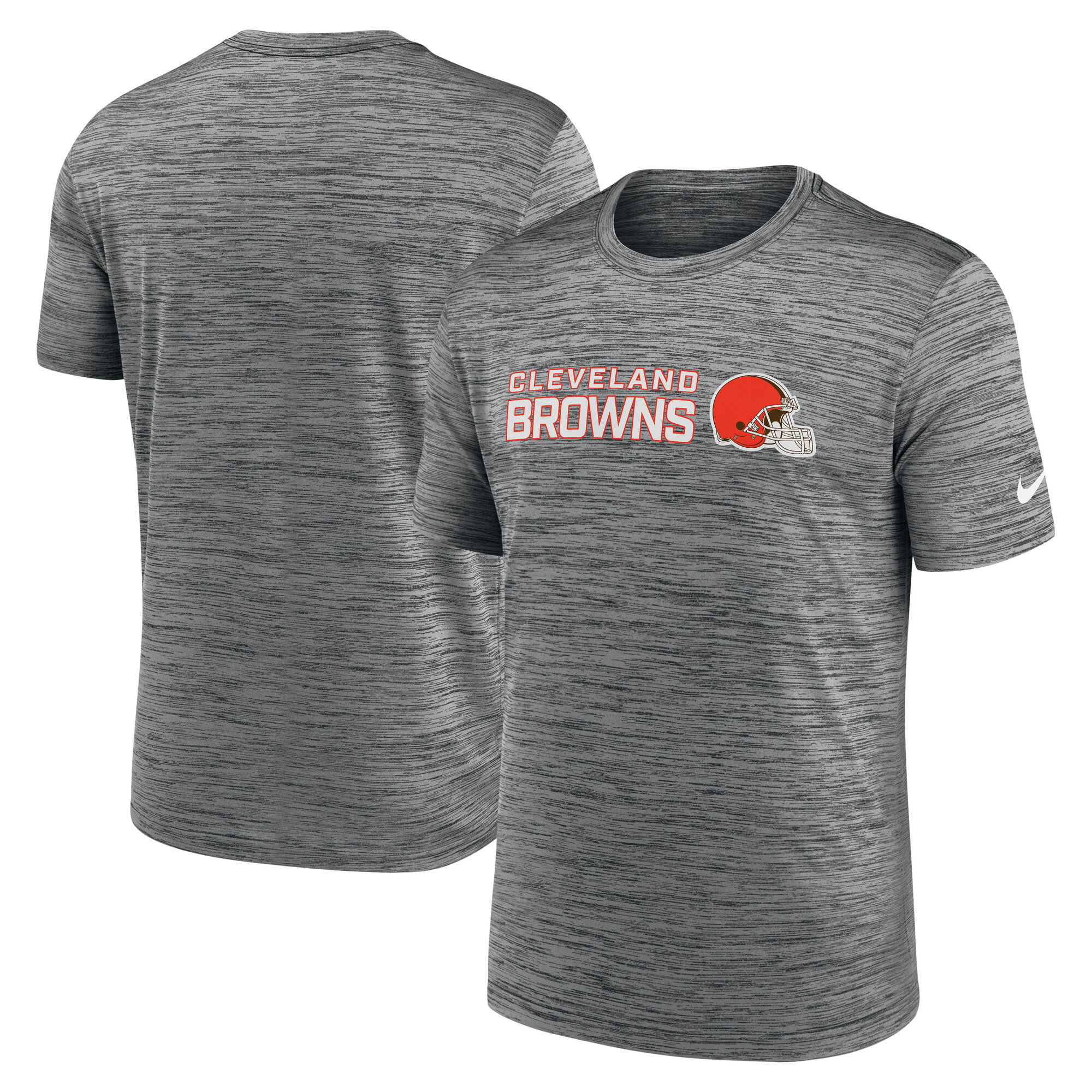 Men’s Nike Anthracite Cleveland Browns Reverse Play Velocity Dri-FIT T-Shirt Men’s Nike Anthracite Cleveland Browns Reverse Play Velocity Dri-FIT T-Shirt