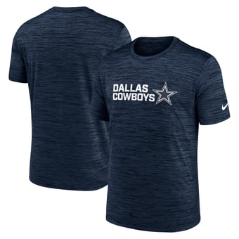 Men's Nike Navy Dallas Cowboys Big & Tall Primetime Reverse Play Velocity Performance T-Shirt