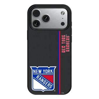 Keyscaper Black New York Rangers Sidebar Magnetic iPhone Case