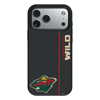 Keyscaper Black Minnesota Wild Sidebar Magnetic iPhone Case