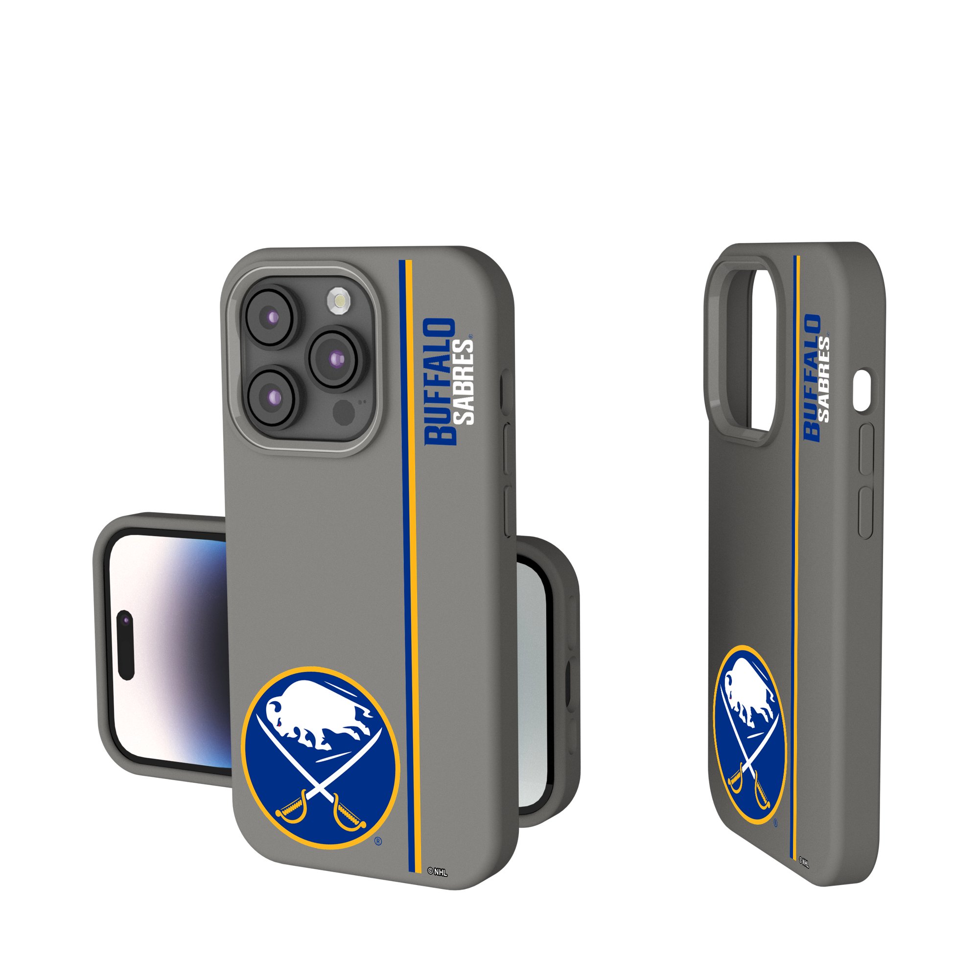 Keyscaper Gray Buffalo Sabres Sidebar Soft Touch iPhone Case Keyscaper Gray Buffalo Sabres Sidebar Soft Touch iPhone Case