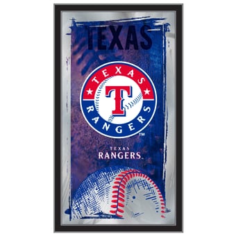 Texas Rangers 15" x 26" Wall Mirror