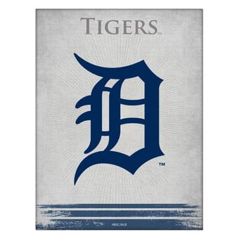 Detroit Tigers 15" x 20" Splash Canvas Wall Art