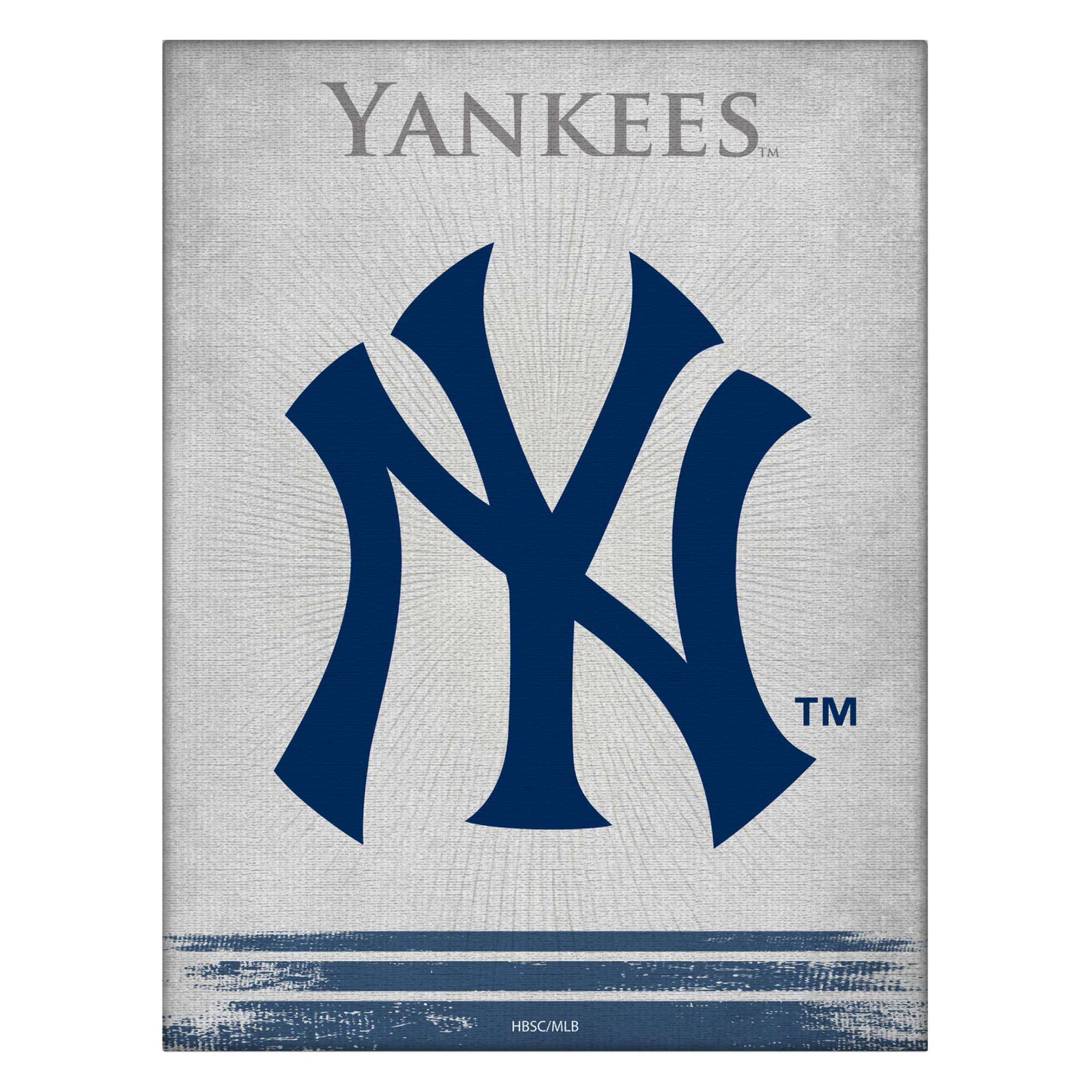 New York Yankees 24" x 32" Splash Canvas Wall Art