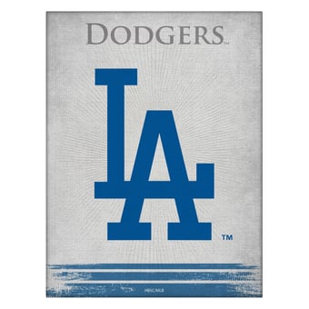 Los Angeles Dodgers 24" x 32" Splash Canvas Wall Art