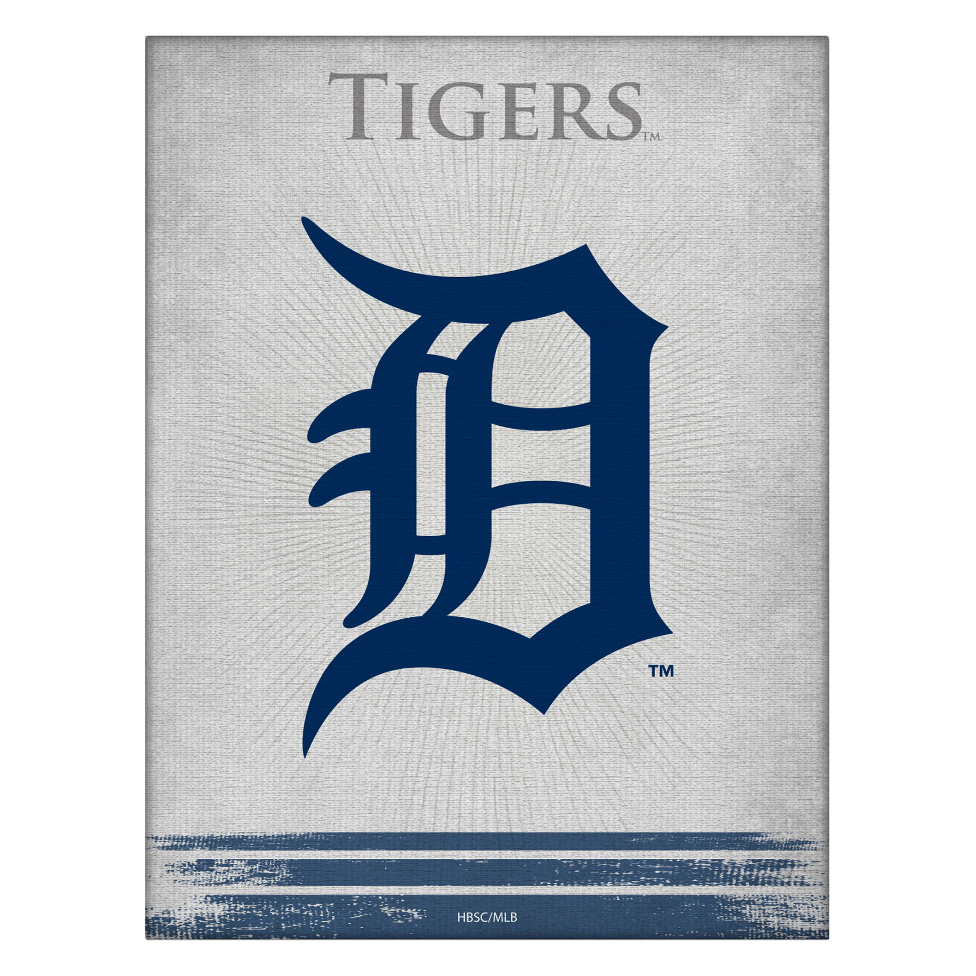 Detroit Tigers 24" x 32" Splash Canvas Wall Art