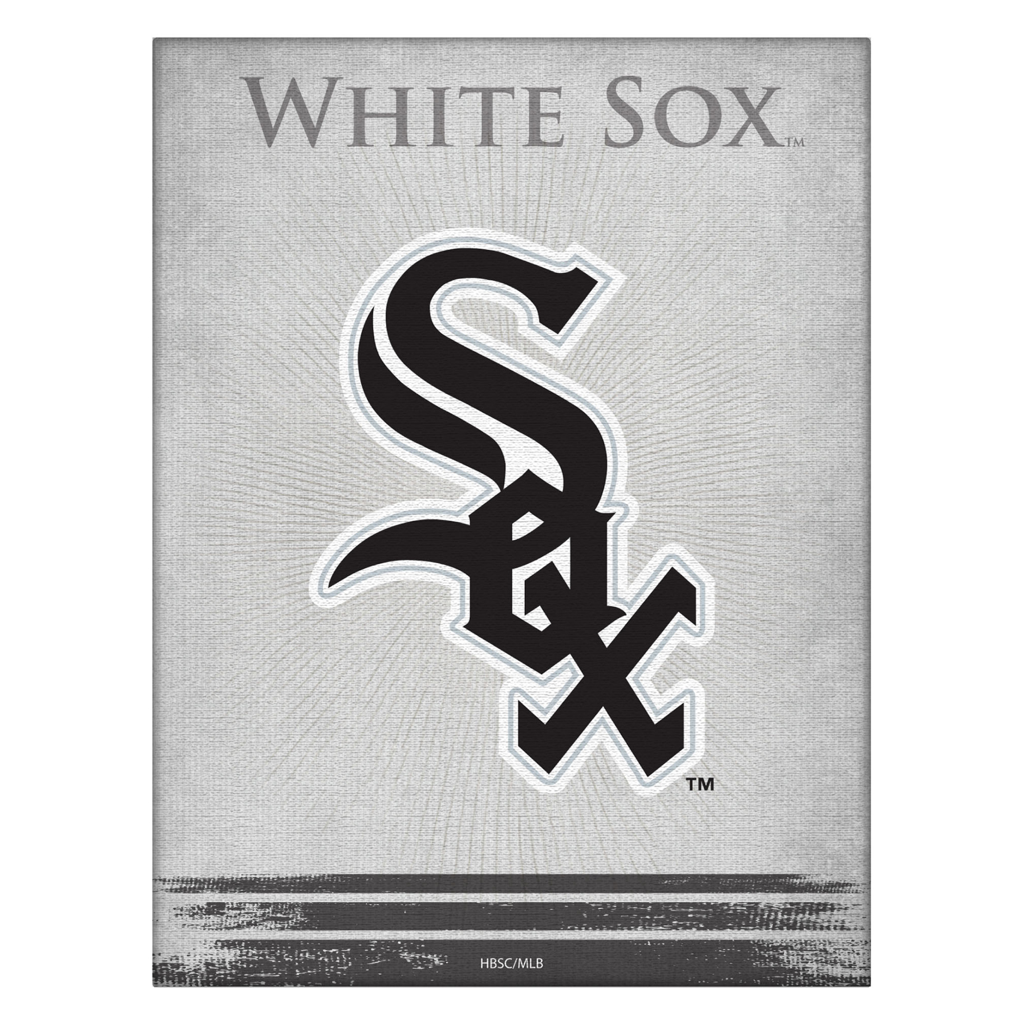 Chicago White Sox 24" x 32" Splash Canvas Wall Art