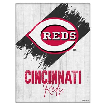 Cincinnati Reds 15" x 20" Team Canvas Wall Art
