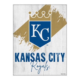 Kansas City Royals 24" x 32" Team Canvas Wall Art