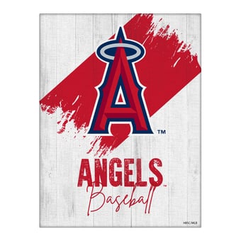 Los Angeles Angels 24" x 32" Team Canvas Wall Art