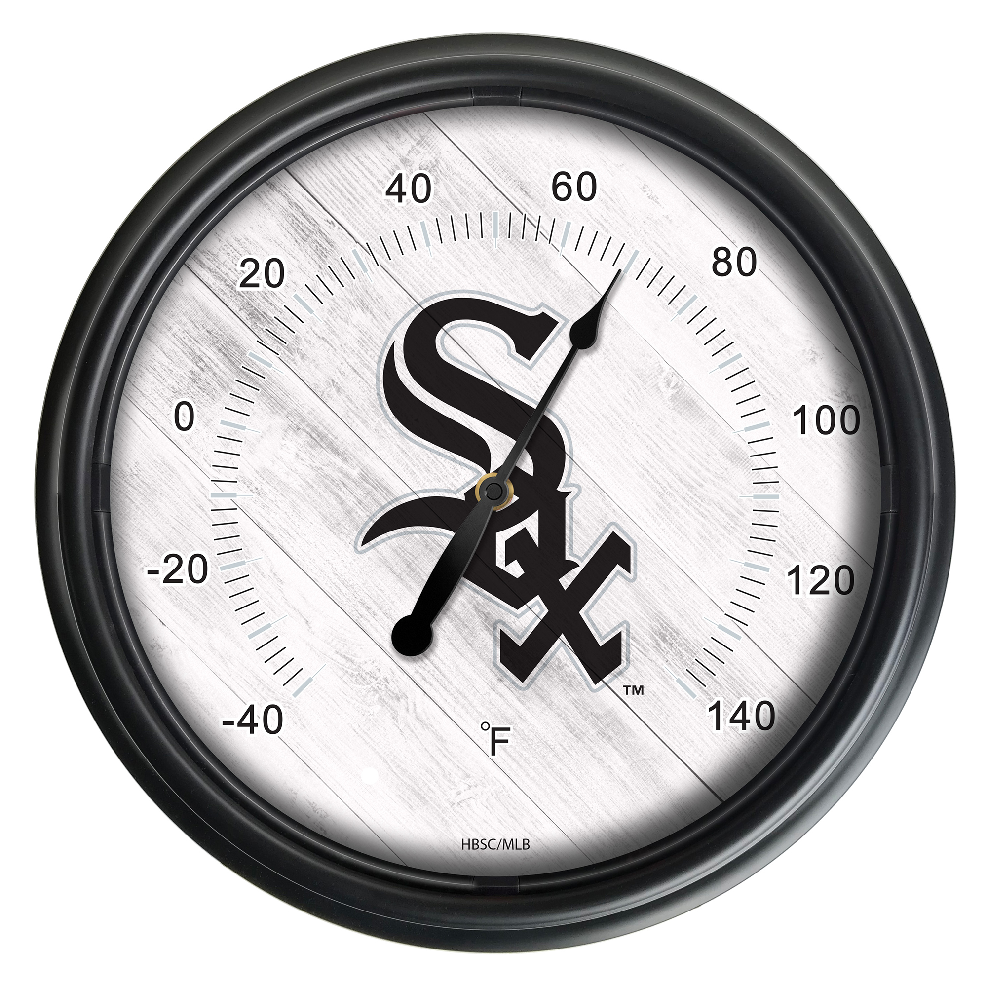 Black Chicago White Sox Indoor/Outdoor LED Thermometer Black Chicago White Sox Indoor/Outdoor LED Thermometer