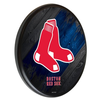 Black Boston Red Sox 13" Team Wood Sign