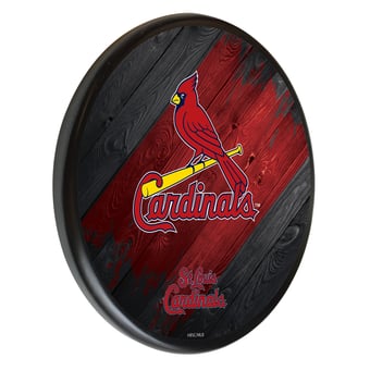 Black St. Louis Cardinals 13" Team Wood Sign