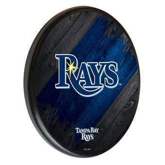 Black Tampa Bay Rays 13" Team Wood Sign