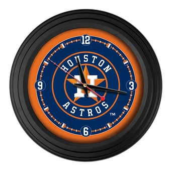 "Houston Astros 15"" Traditional Wall Clock"