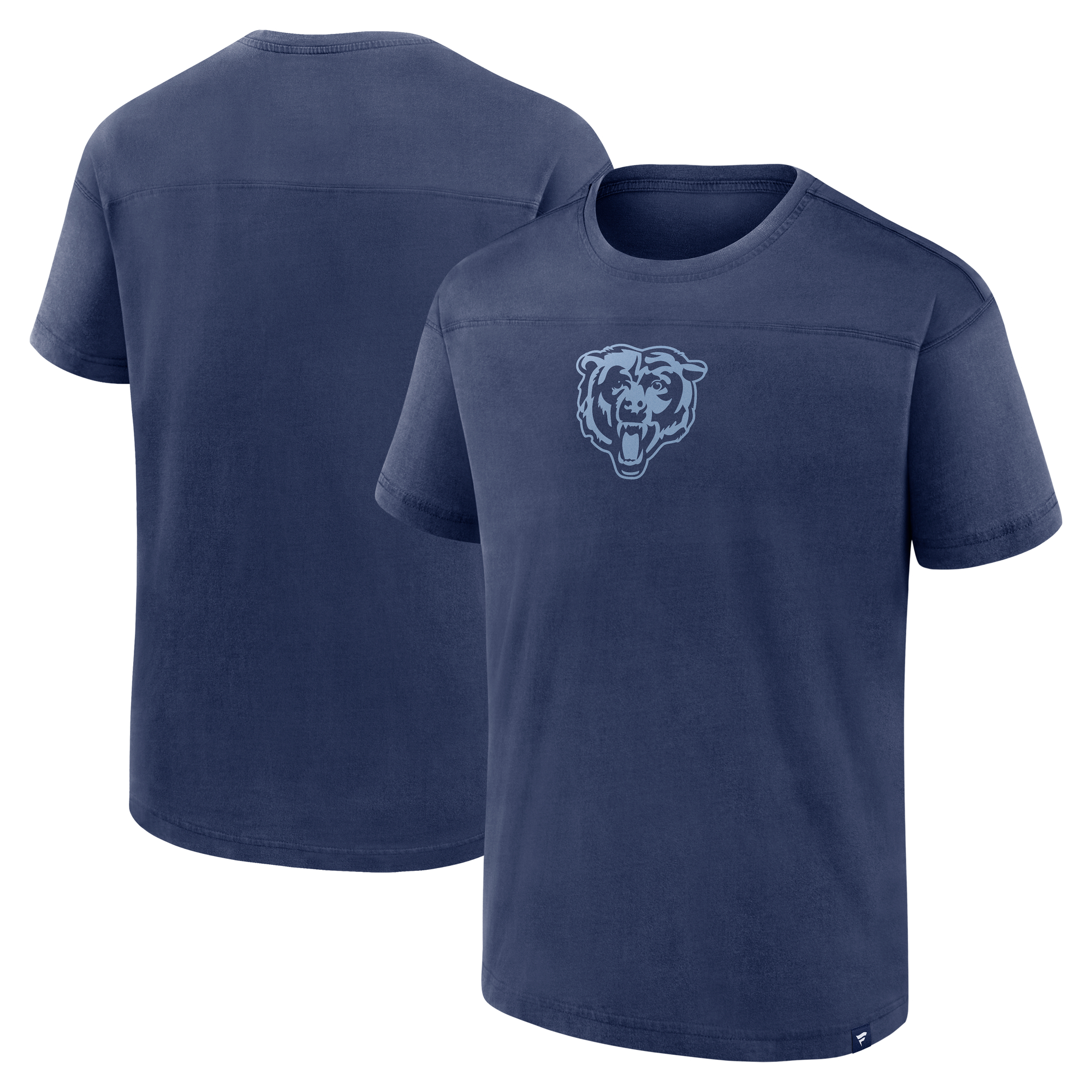 Men's Fanatics Navy Chicago Bears Mini Tonal T-Shirt