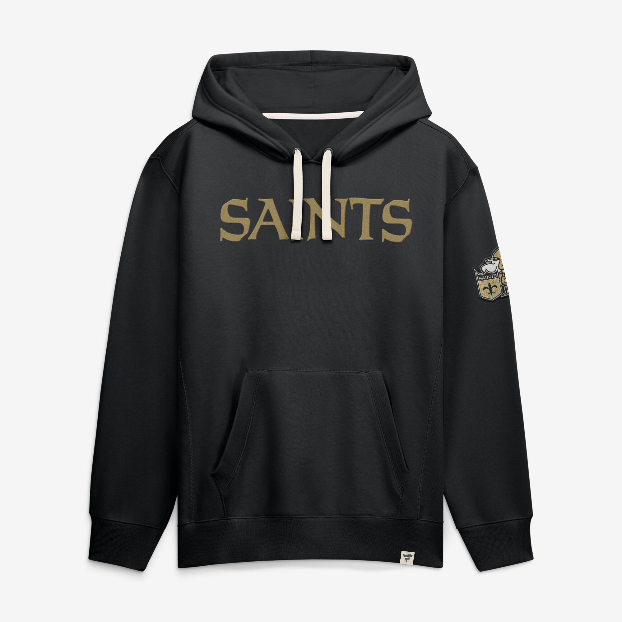 Men's Fanatics Black New Orleans Saints New Horizons Heritage Pullover Hoodie
