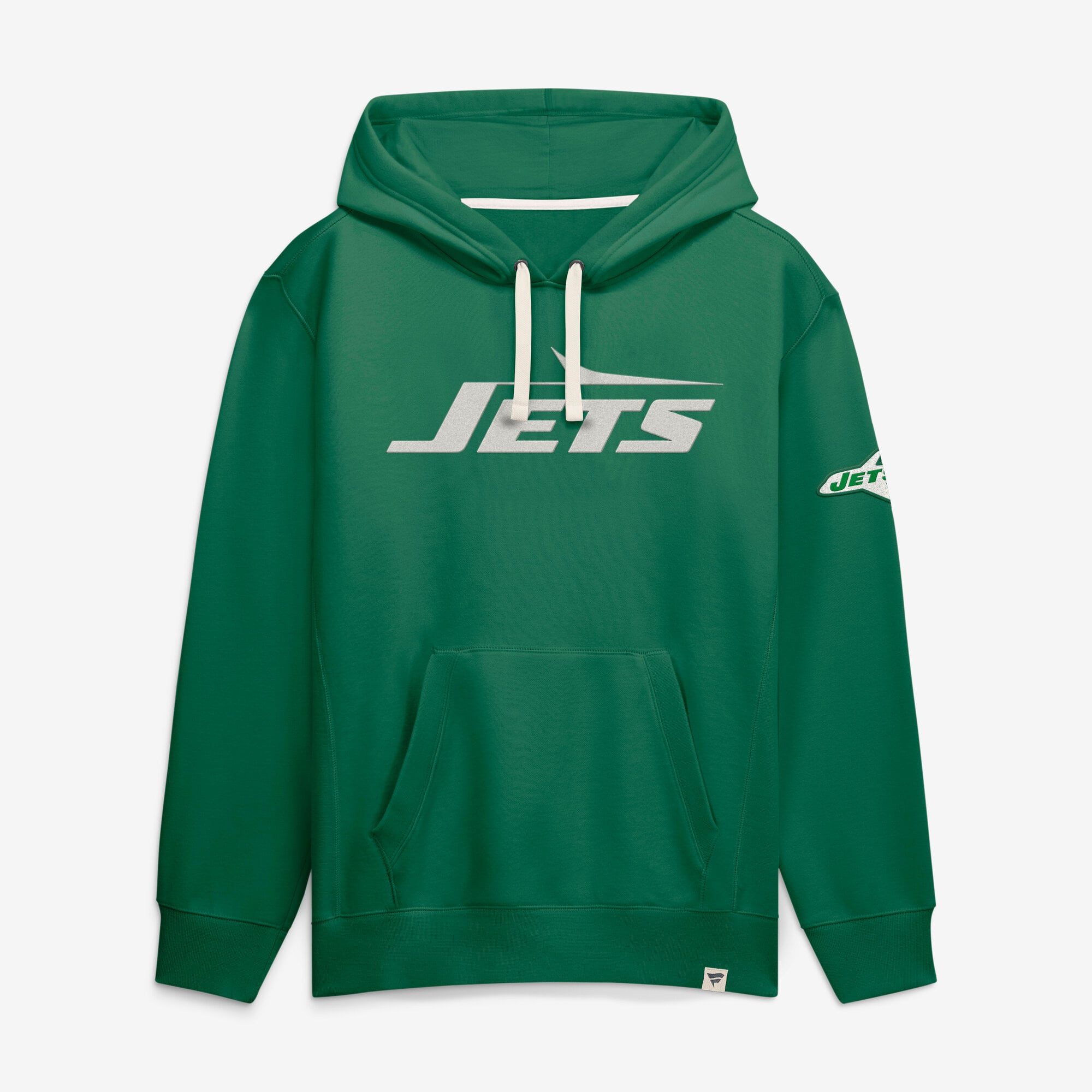 Men's Fanatics Kelly Green New York Jets New Horizons Heritage Pullover Hoodie
