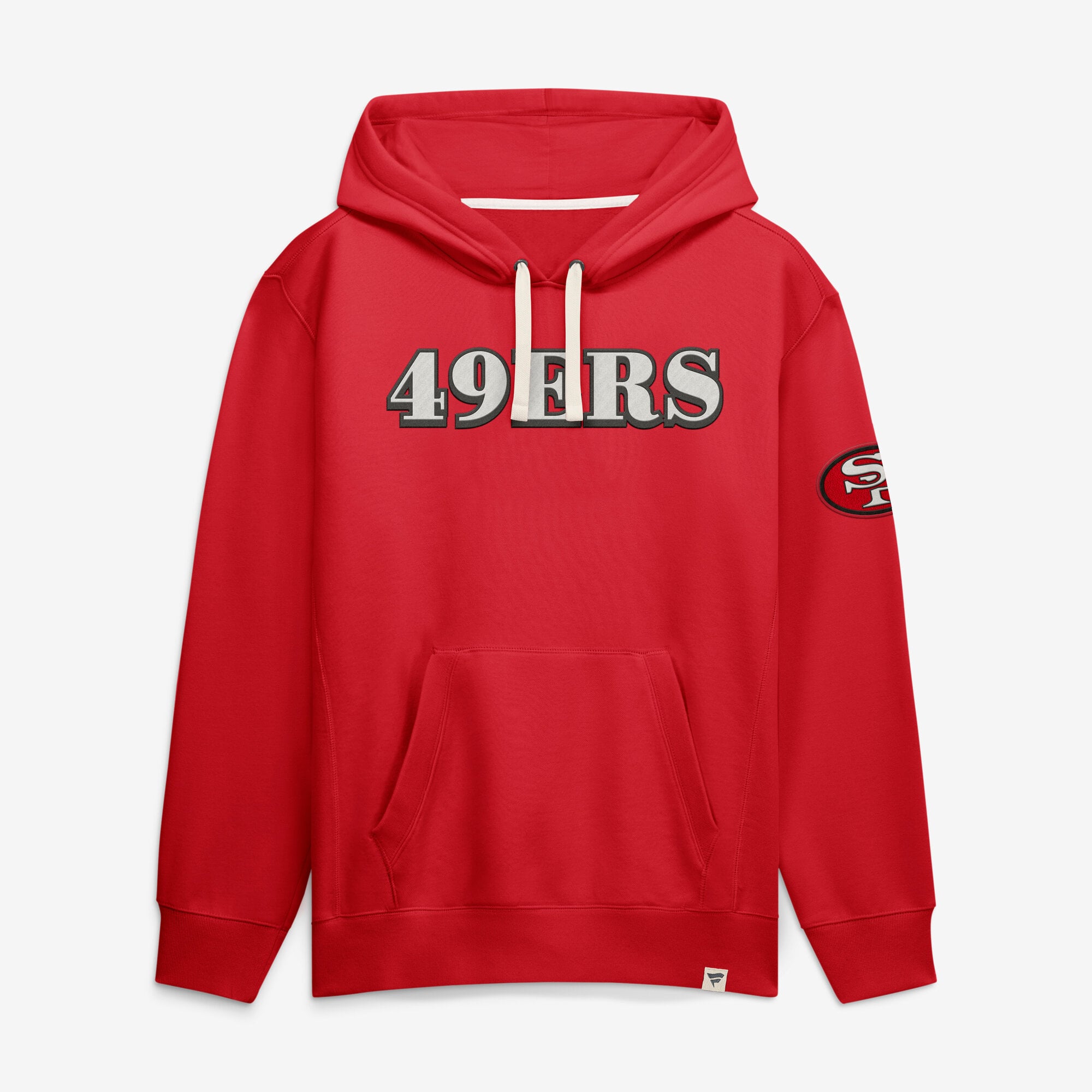 Men's Fanatics Scarlet San Francisco 49ers New Horizons Heritage Pullover Hoodie