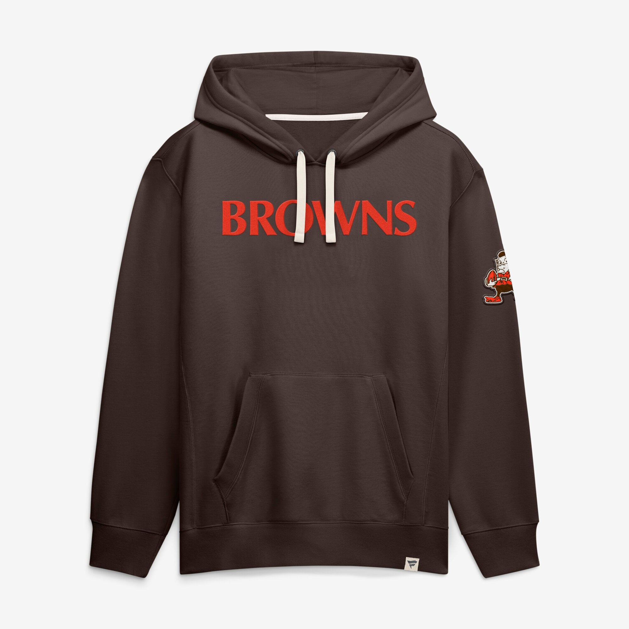 Men's Fanatics Brown Cleveland Browns New Horizons Heritage Pullover Hoodie
