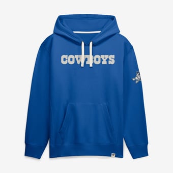 Men's Fanatics Royal Dallas Cowboys New Horizons Heritage Pullover Hoodie