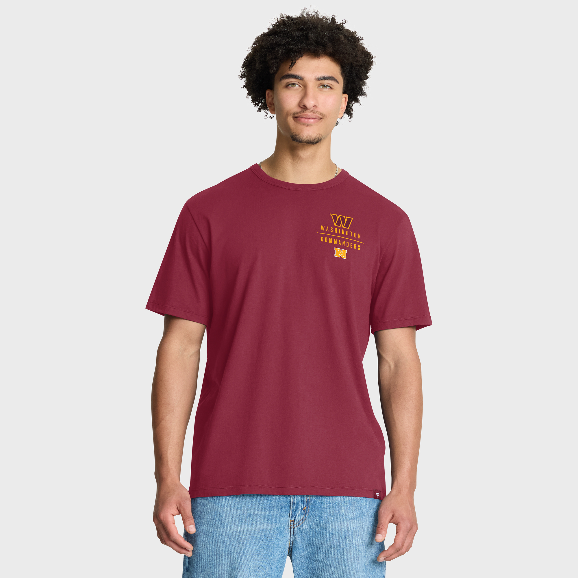Men's Fanatics Burgundy Washington Commanders Passing Pocket Legacy T-Shirt