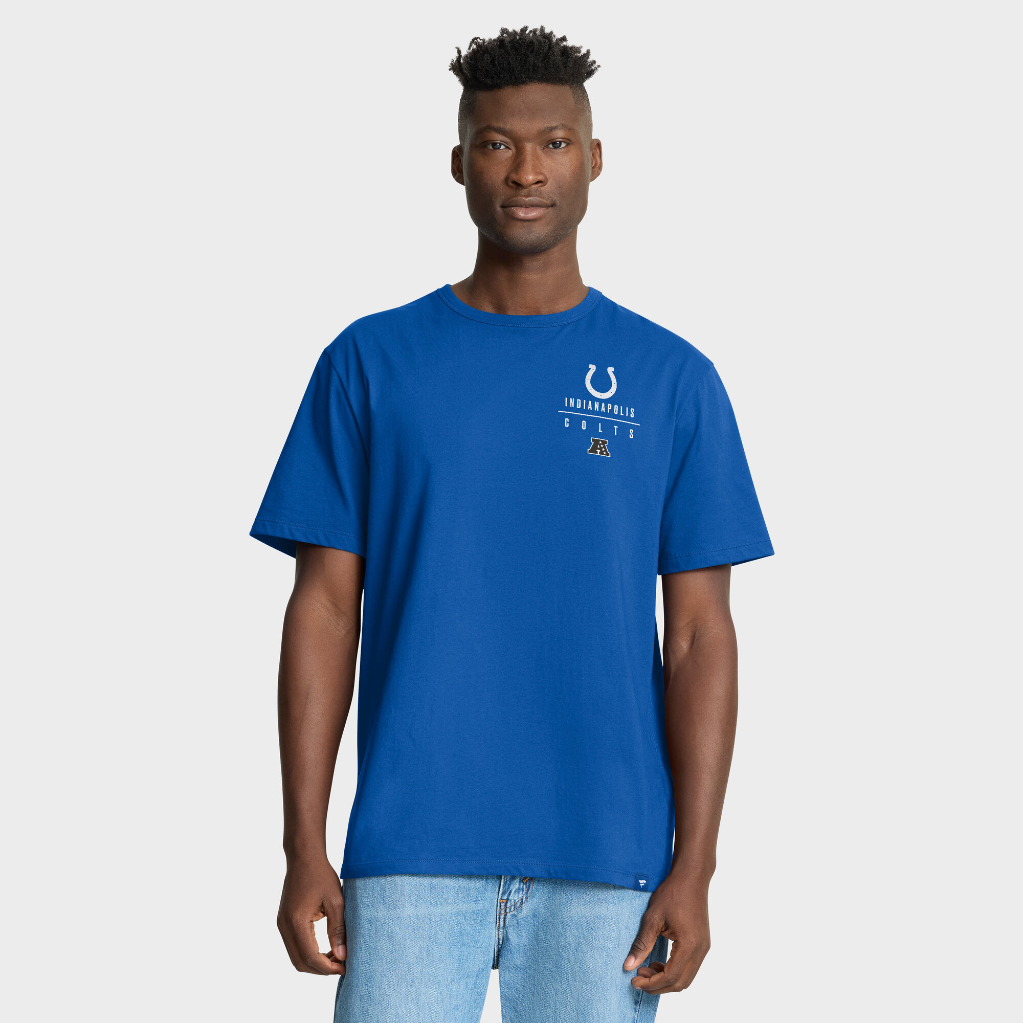 Men's Fanatics Royal Indianapolis Colts Passing Pocket Legacy T-Shirt