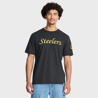 Men's Fanatics Black Pittsburgh Steelers Elevated Classic Legacy T-Shirt