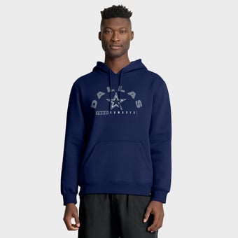 Men's Fanatics Navy Dallas Cowboys Delay of Game Legacy Pullover Hoodie