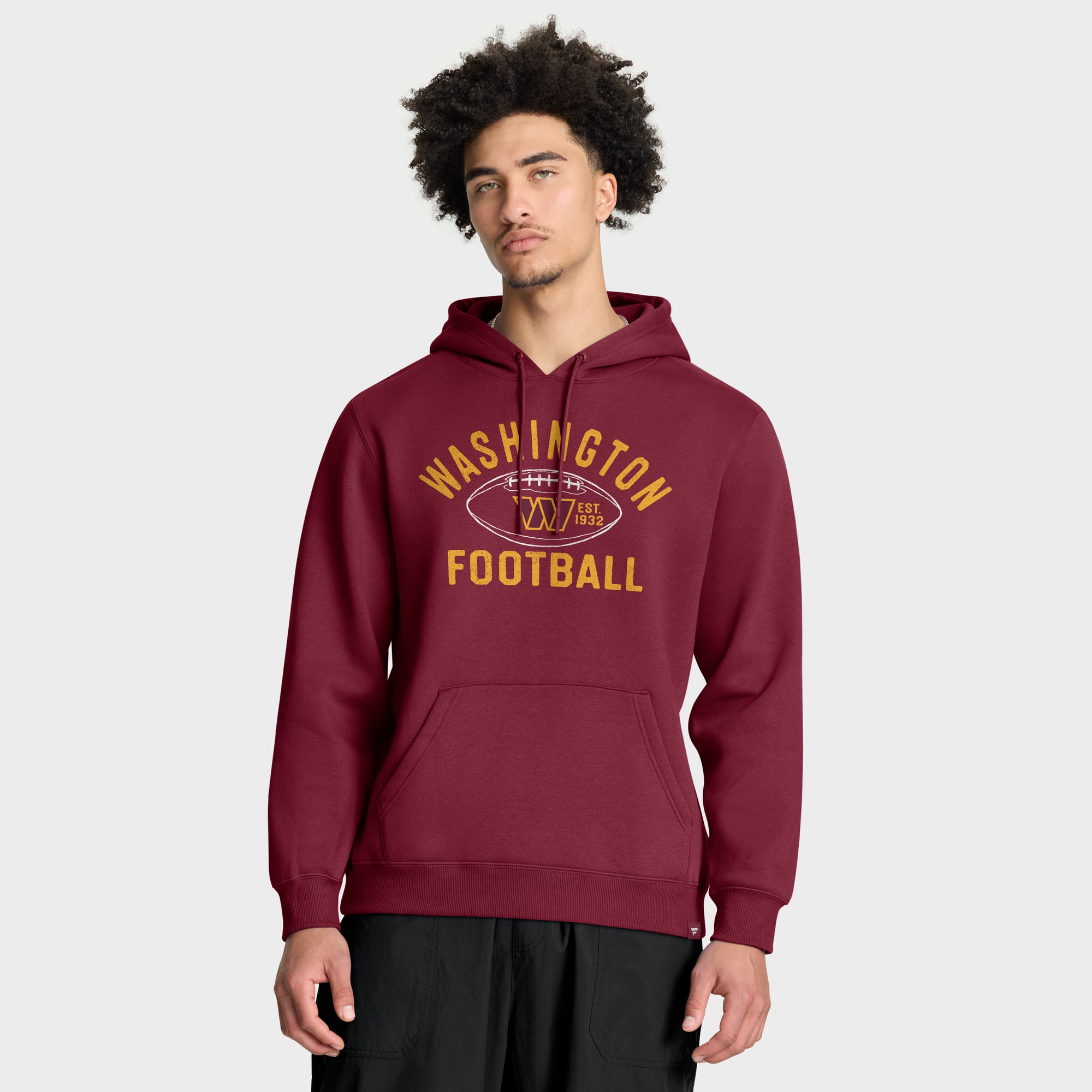 Men's Fanatics Burgundy Washington Commanders Fumblerooski Legacy Pullover Hoodie