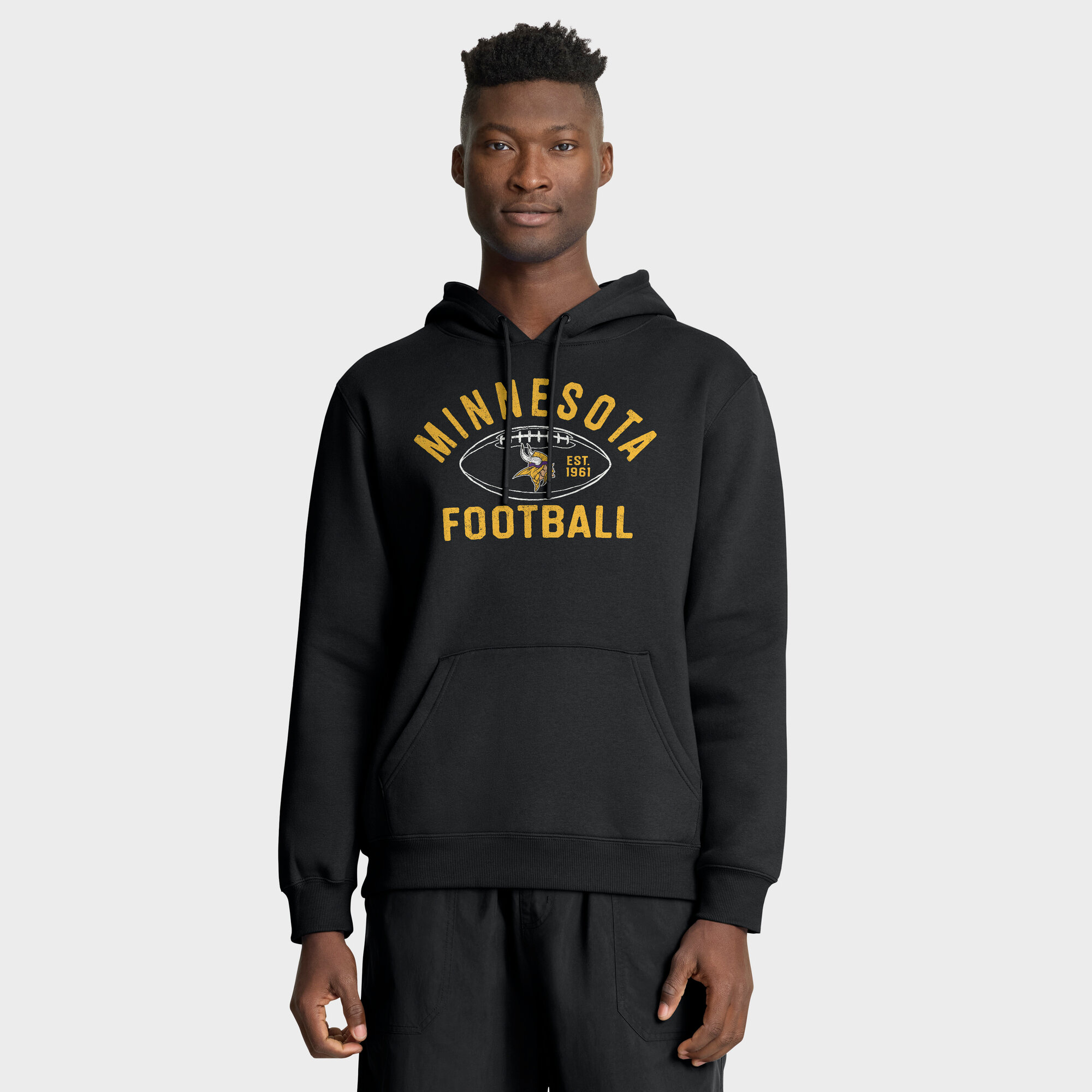 Men’s Fanatics Black Minnesota Vikings Fumblerooski Legacy Pullover Hoodie Men’s Fanatics Black Minnesota Vikings Fumblerooski Legacy Pullover Hoodie