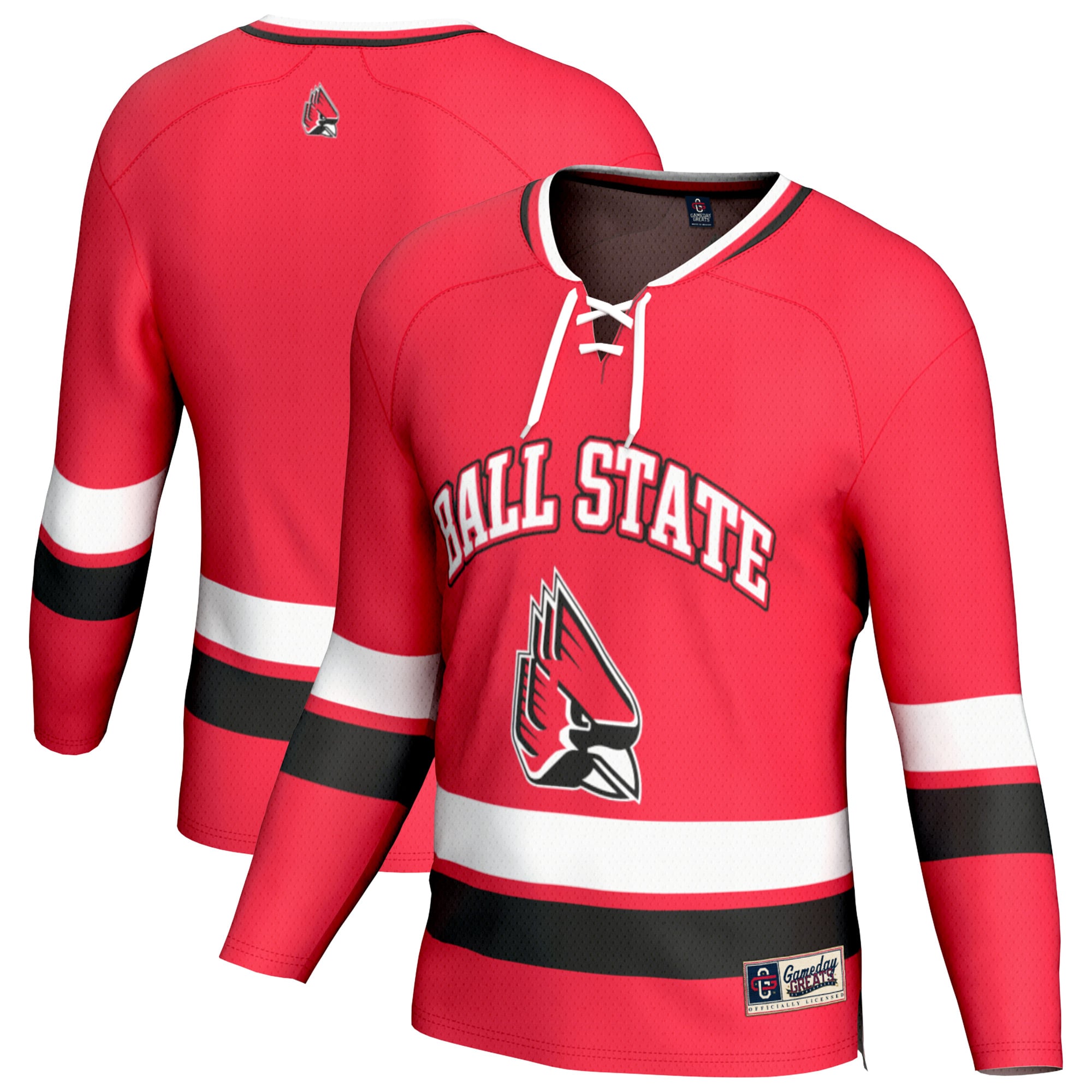 Unisex GameDay Greats Cardinal Ball State Cardinals Spirit Hockey Jersey