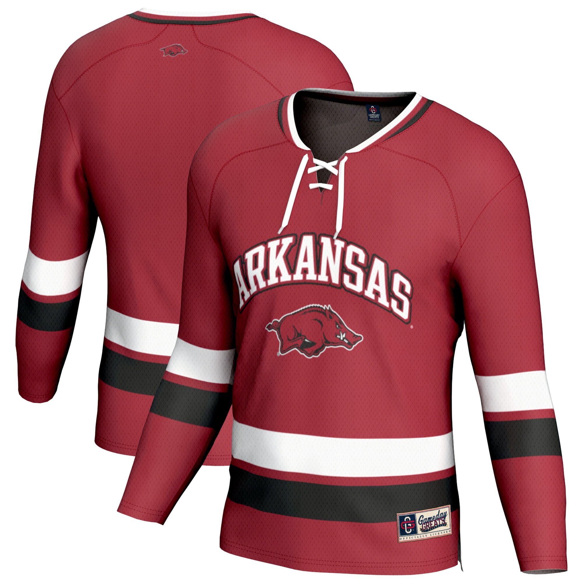 Unisex GameDay Greats Cardinal Arkansas Razorbacks Spirit Hockey Jersey