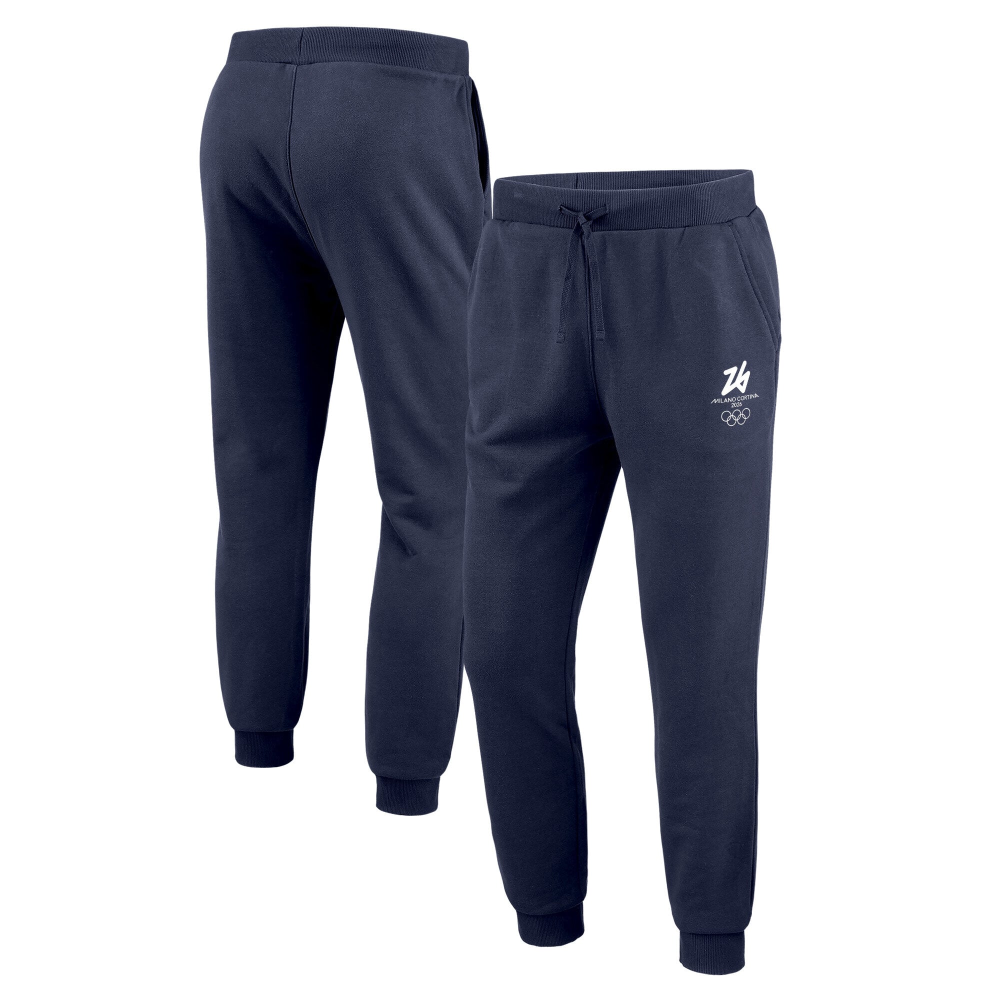 Milano Cortina 2026 Olympics Primary Logo Jogger - Blu navy