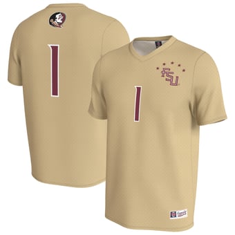 Unisex GameDay Greats #1 Gold Florida State Seminoles Lightweight Collegiate Soccer Fashion Jersey