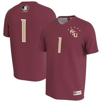 Youth GameDay Greats #1 Garnet Florida State Seminoles Lightweight Collegiate Soccer Fashion Jersey