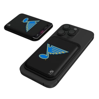 Keyscaper  Black St. Louis Blues Magnetic Credit Card Wallet