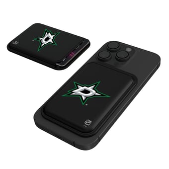 Keyscaper  Black Dallas Stars Magnetic Credit Card Wallet
