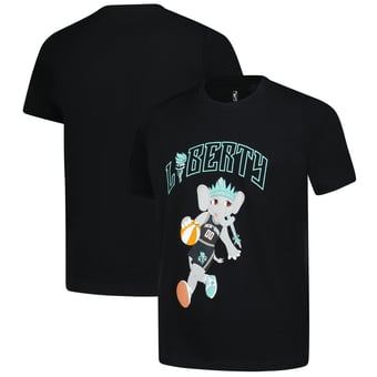Youth Outerstuff Black New York Liberty Ellie Dribble T-Shirt