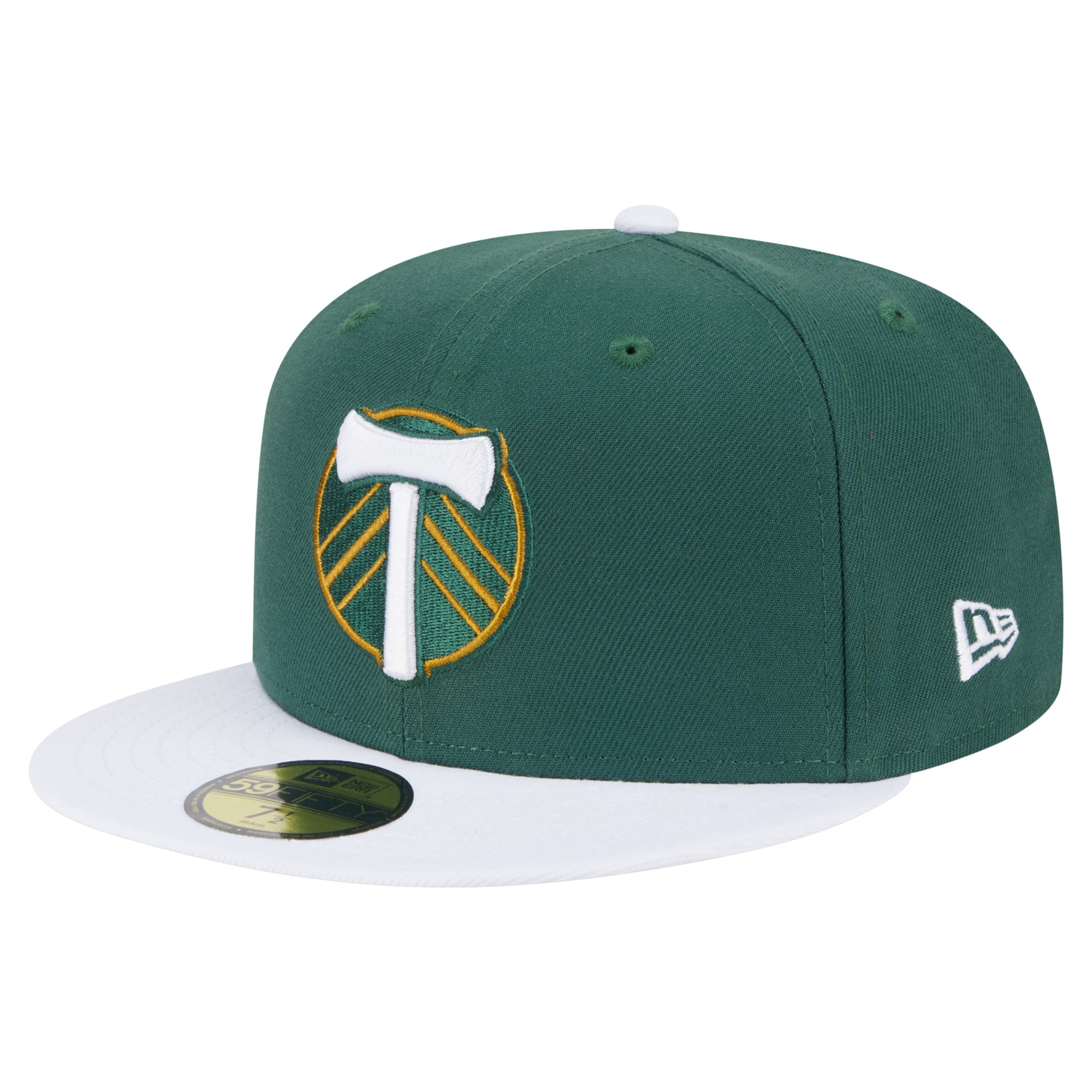 Men's New Era Green Portland Timbers 2025 Kickoff 59FIFTY Fitted Hat