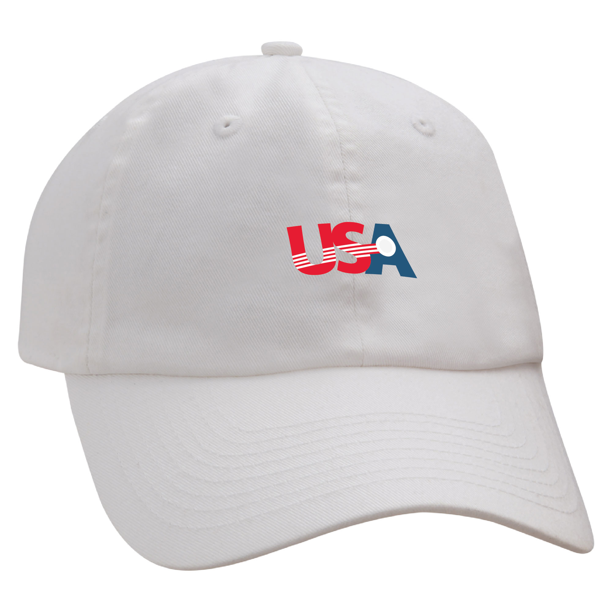 Women’s Ahead White U.S. National Development Program Coaster Twill Adjustable Hat Women’s Ahead White U.S. National Development Program Coaster Twill Adjustable Hat