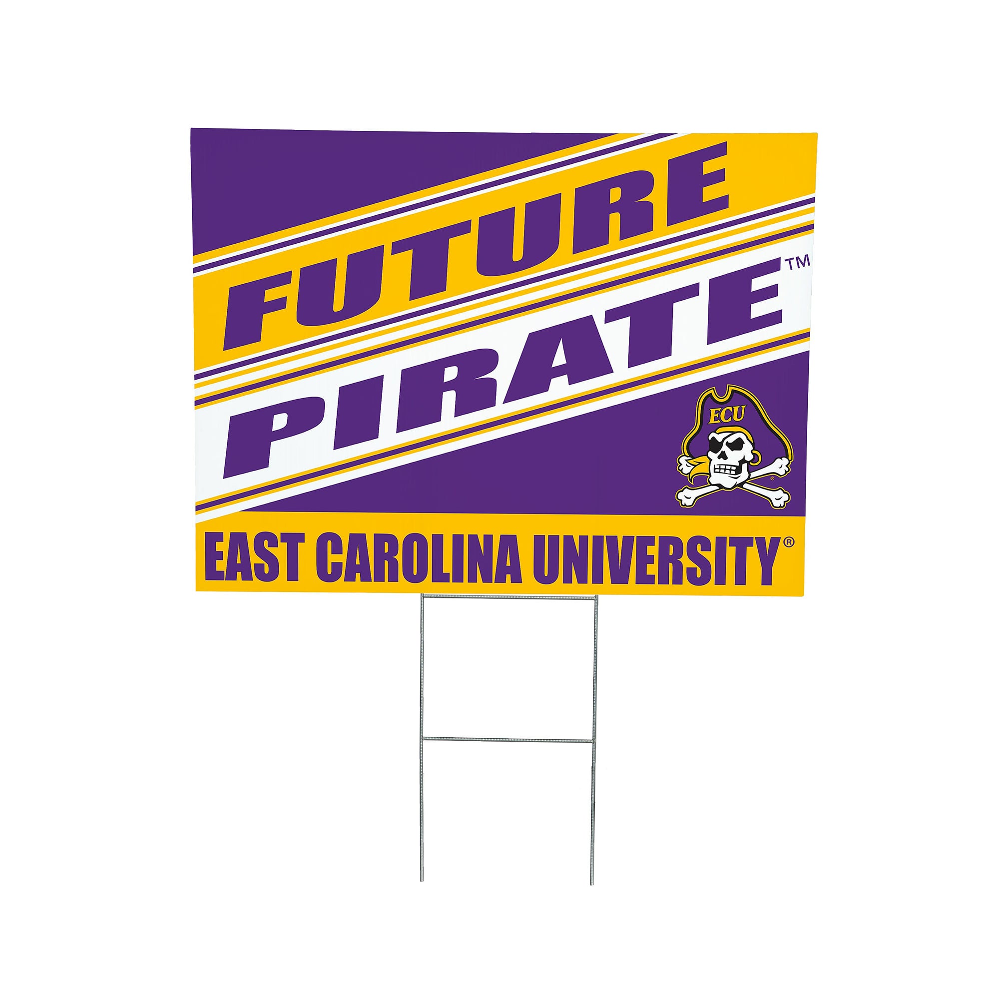 ECU Pirates 18" x 24" Future Student Outdoor Yard Sign