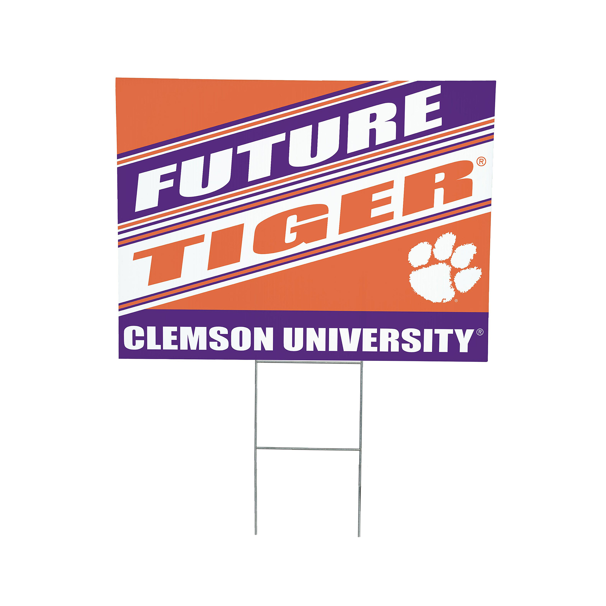 Clemson Tigers 18" x 24" Future Student Outdoor Yard Sign
