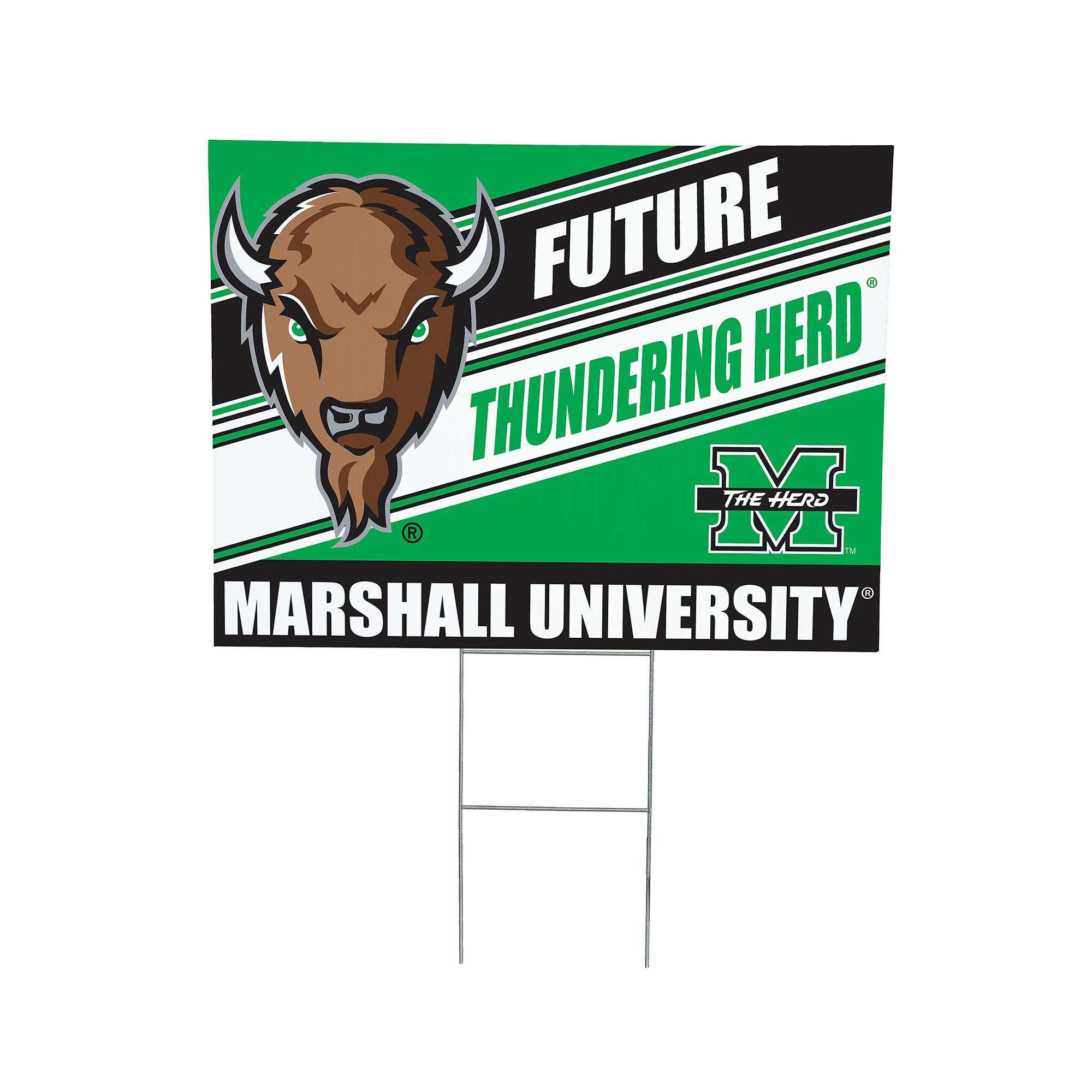 Marshall Thundering Herd 18" x 24" Future Student Outdoor Yard Sign