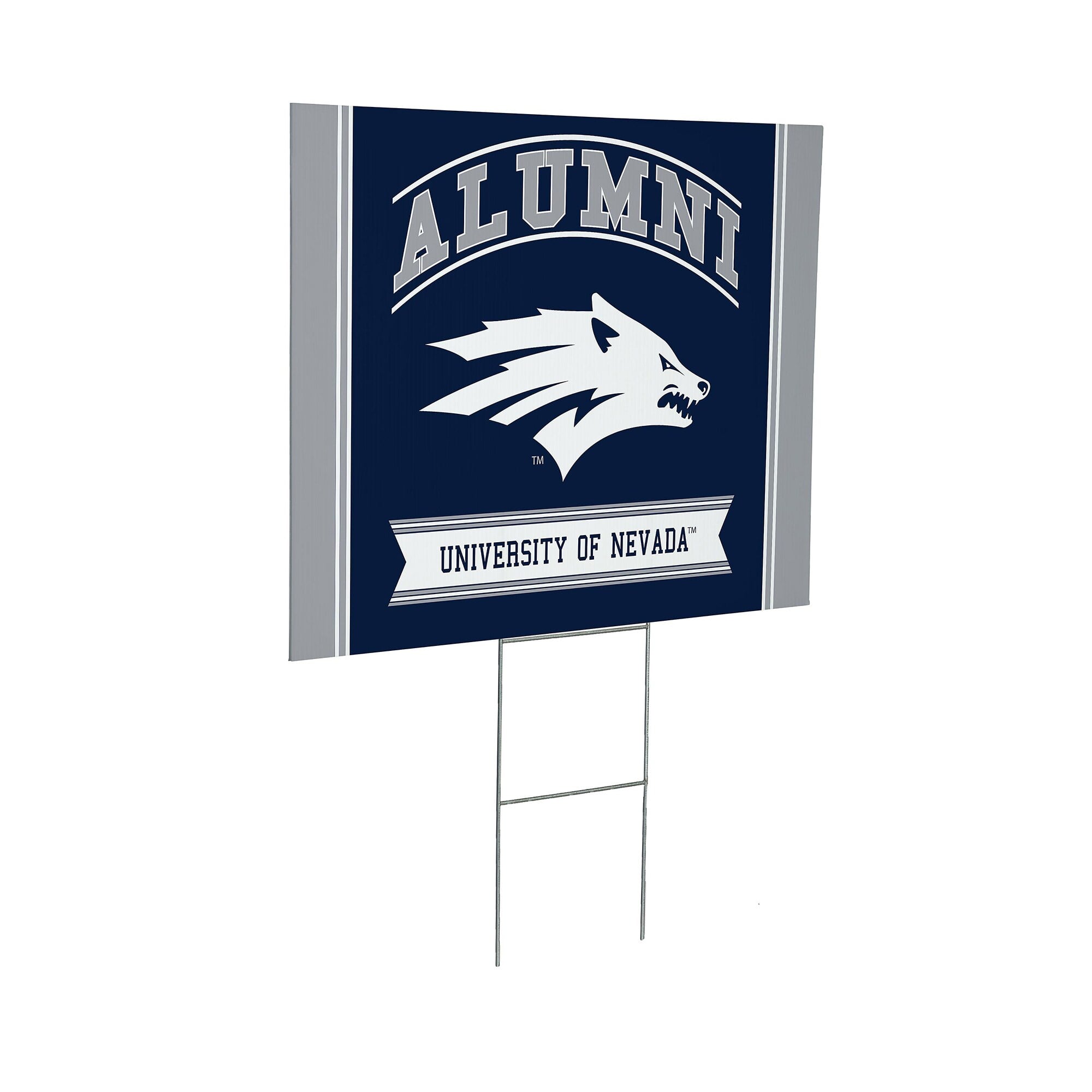 Nevada Wolf Pack 18" x 24" Alumni Outdoor Yard Sign
