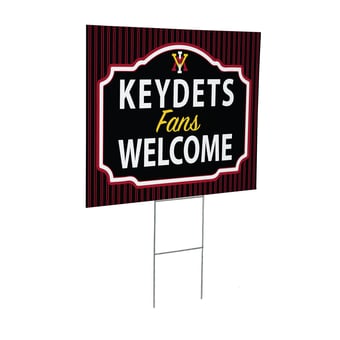 Virginia Military Institute Keydets 18" x 24" Fans Welcome Outdoor Yard Sign