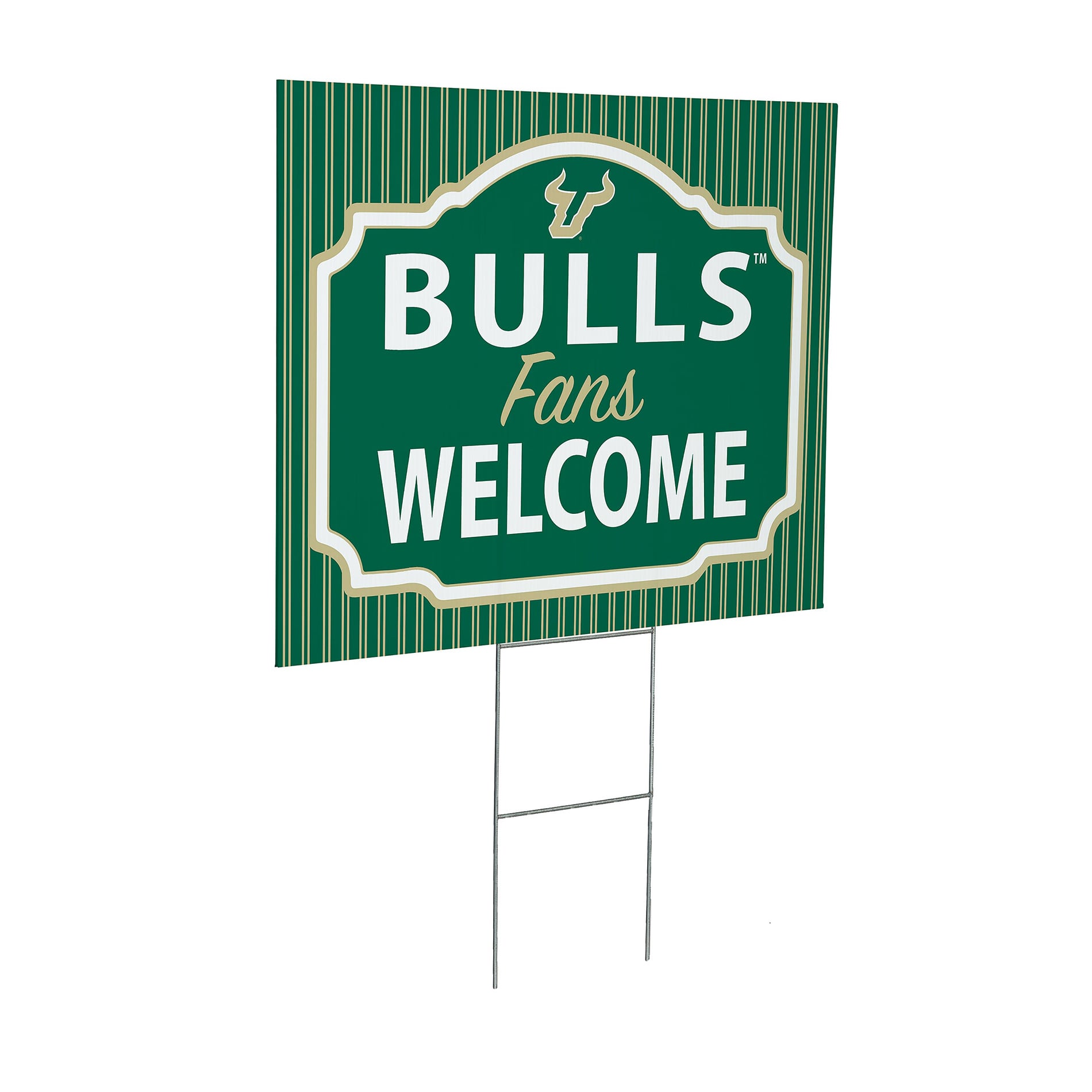 South Florida Bulls 18" x 24" Fans Welcome Outdoor Yard Sign