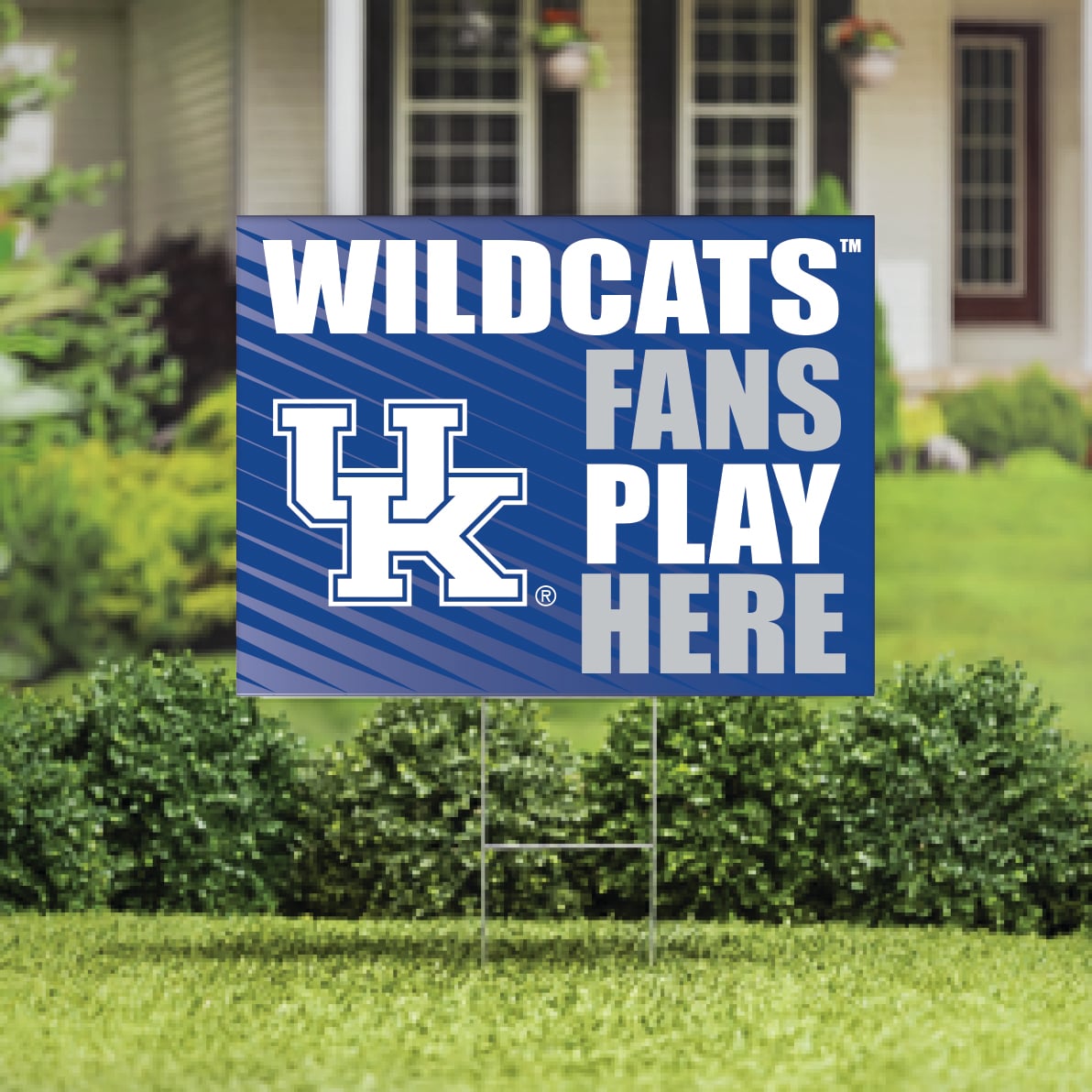 Kentucky Wildcats 18" x 24" Fans Welcome Outdoor Yard Sign