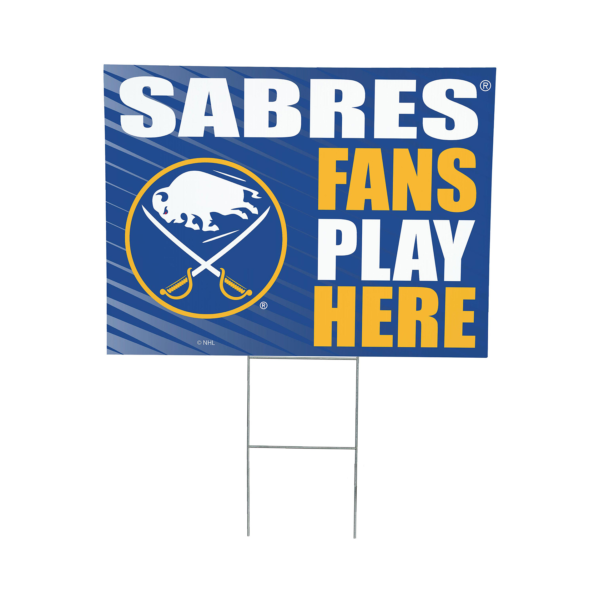 “Buffalo Sabres 18″” x 24″” Fans Welcome Outdoor Yard Sign” “Buffalo Sabres 18″” x 24″” Fans Welcome Outdoor Yard Sign”